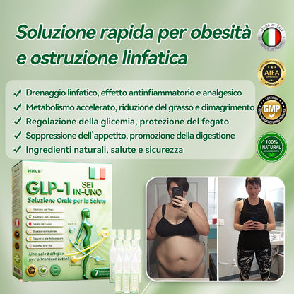𝐇𝐇𝐕𝐁® 🌞𝐆𝐋𝐏-𝟏 𝐒𝐞𝐢-𝐢𝐧-𝐔𝐧𝐨 𝐒𝐨𝐥𝐮𝐳𝐢𝐨𝐧𝐞 𝐎𝐫𝐚𝐥𝐞 𝐩𝐞𝐫 𝐥𝐚 𝐒𝐚𝐥𝐮𝐭𝐞 (𝐒𝐨𝐥𝐨 𝐮𝐧𝐚 𝐯𝐨𝐥𝐭𝐚 𝐚𝐥 𝐠𝐢𝐨𝐫𝐧𝐨, 𝐜𝐚𝐦𝐛𝐢𝐚𝐦𝐞𝐧𝐭𝐢 𝐯𝐢𝐬𝐢𝐛𝐢𝐥𝐢 𝐢𝐧 𝟕 𝐠𝐢𝐨𝐫𝐧𝐢) 👩‍⚕️ 𝐏𝐞𝐫 𝐨𝐛𝐞𝐬𝐢𝐭à, 𝐬𝐚𝐥𝐮𝐭𝐞 𝐜𝐚𝐫𝐝𝐢𝐨𝐯𝐚𝐬𝐜𝐨𝐥𝐚𝐫𝐞, 𝐝𝐢𝐚𝐛𝐞𝐭𝐞, 𝐚𝐩𝐧𝐞𝐚 𝐧𝐨𝐭𝐭𝐮𝐫𝐧𝐚, 𝐬𝐚𝐥𝐮𝐭𝐞 𝐢𝐧𝐭𝐞𝐬𝐭𝐢𝐧𝐚𝐥𝐞, 𝐩𝐫𝐨𝐛𝐥𝐞𝐦𝐢 𝐚𝐫𝐭𝐢𝐜𝐨𝐥𝐚𝐫𝐢 𝐞 𝐚𝐥𝐭𝐫𝐨 𝐚𝐧𝐜𝐨𝐫𝐚