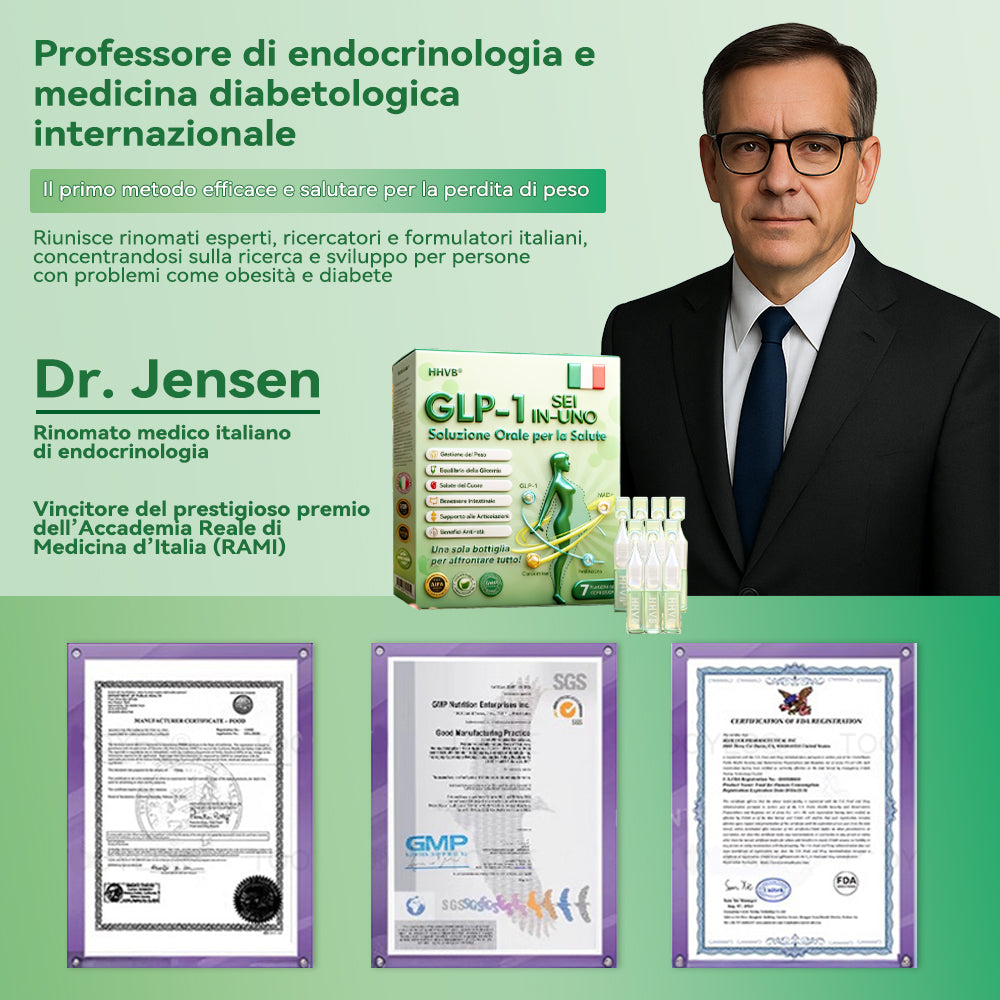 𝐇𝐇𝐕𝐁® 🌞𝐆𝐋𝐏-𝟏 𝐒𝐞𝐢-𝐢𝐧-𝐔𝐧𝐨 𝐒𝐨𝐥𝐮𝐳𝐢𝐨𝐧𝐞 𝐎𝐫𝐚𝐥𝐞 𝐩𝐞𝐫 𝐥𝐚 𝐒𝐚𝐥𝐮𝐭𝐞 (𝐒𝐨𝐥𝐨 𝐮𝐧𝐚 𝐯𝐨𝐥𝐭𝐚 𝐚𝐥 𝐠𝐢𝐨𝐫𝐧𝐨, 𝐜𝐚𝐦𝐛𝐢𝐚𝐦𝐞𝐧𝐭𝐢 𝐯𝐢𝐬𝐢𝐛𝐢𝐥𝐢 𝐢𝐧 𝟕 𝐠𝐢𝐨𝐫𝐧𝐢) 👩‍⚕️ 𝐏𝐞𝐫 𝐨𝐛𝐞𝐬𝐢𝐭à, 𝐬𝐚𝐥𝐮𝐭𝐞 𝐜𝐚𝐫𝐝𝐢𝐨𝐯𝐚𝐬𝐜𝐨𝐥𝐚𝐫𝐞, 𝐝𝐢𝐚𝐛𝐞𝐭𝐞, 𝐚𝐩𝐧𝐞𝐚 𝐧𝐨𝐭𝐭𝐮𝐫𝐧𝐚, 𝐬𝐚𝐥𝐮𝐭𝐞 𝐢𝐧𝐭𝐞𝐬𝐭𝐢𝐧𝐚𝐥𝐞, 𝐩𝐫𝐨𝐛𝐥𝐞𝐦𝐢 𝐚𝐫𝐭𝐢𝐜𝐨𝐥𝐚𝐫𝐢 𝐞 𝐚𝐥𝐭𝐫𝐨 𝐚𝐧𝐜𝐨𝐫𝐚